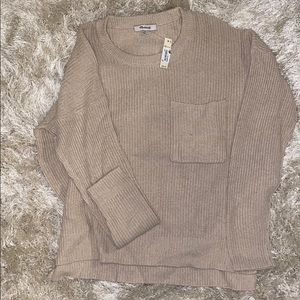 Madewell cream sweater